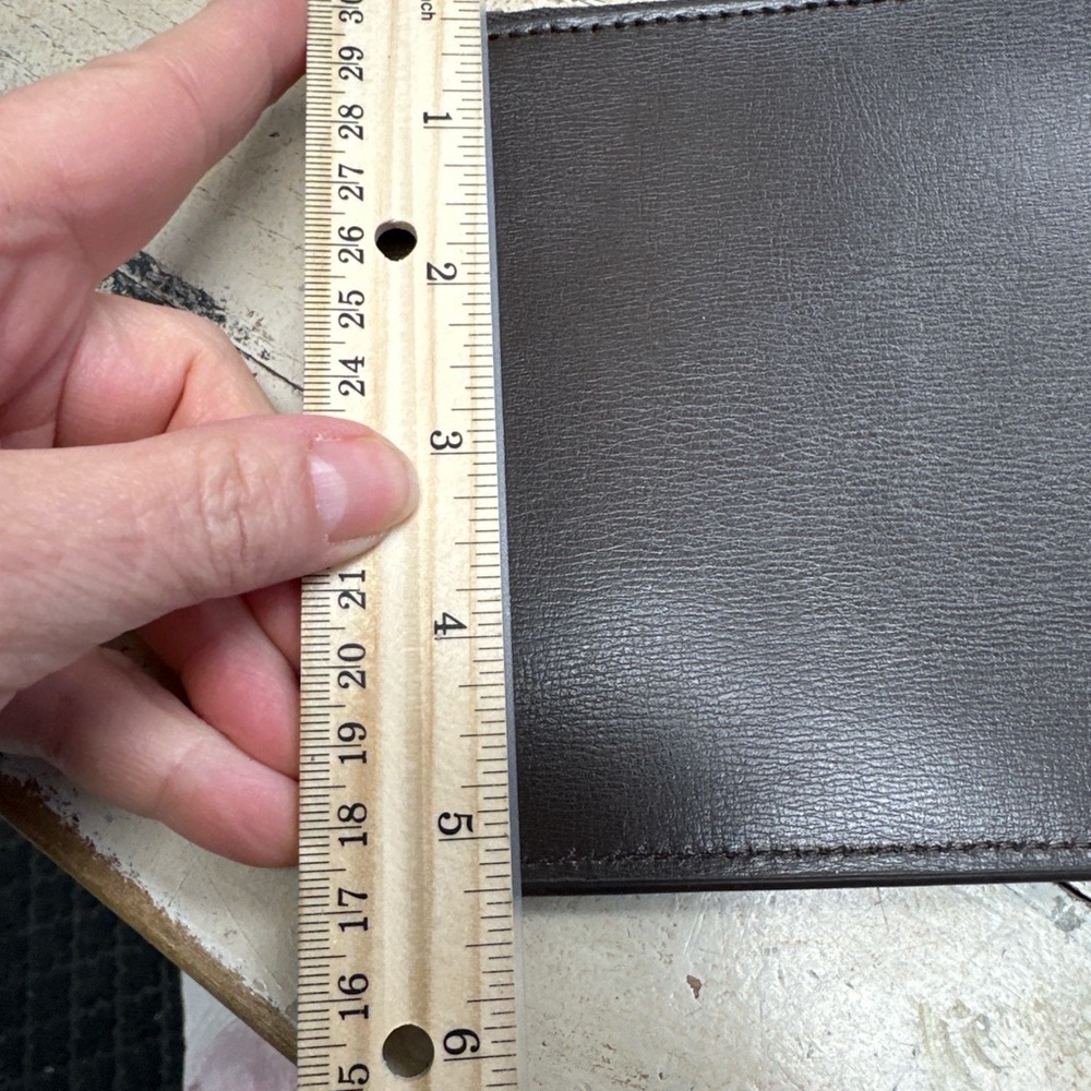 Kurt Geiger Dark Brown Men's Clutch - Picture 6 of 7